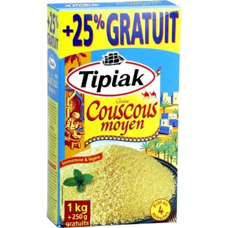 TIPIAK Couscous Fin 500g