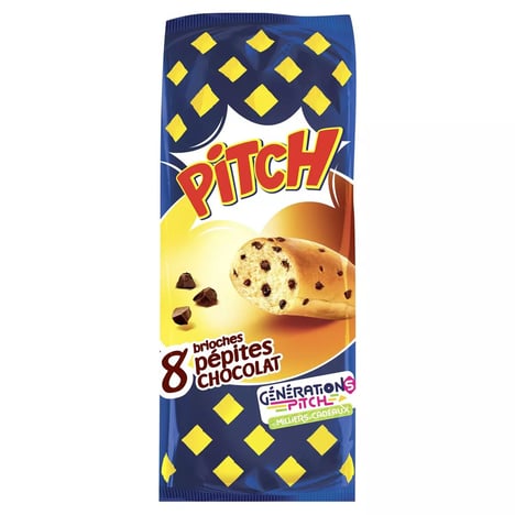 BRIOCHE PASQUIER Pitch Pépites de Chocolat 8 pièces 300 g