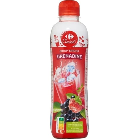 CARREFOUR Sirop De Grenadine 75Cl
