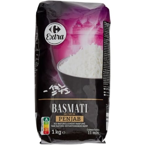 CARREFOUR Riz Basmati du Penjab 1 kg