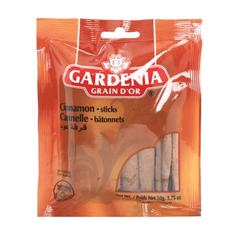 GARDENIA Cannelle en Bâtons Sachet 50 g