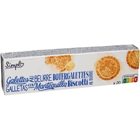 PP BLANC Galettes Bretonnes 125G