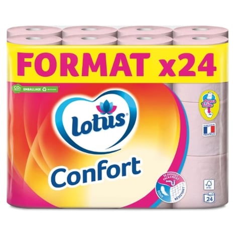 LOTUS Papier Hygiénique Pack de 6 Rouleaux