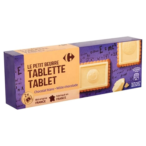 CARREFOUR Petits Beurres Chocolat Blanc 150 g