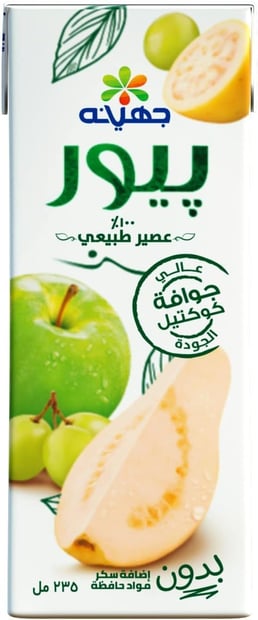 جهينة عصير الجوافة البيور 235 مل