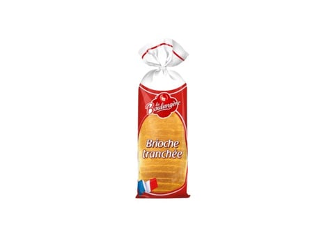 LA BOULANGÈRE Brioche Tranchée 500g Décongelé