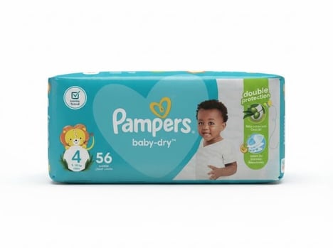 PAMPERS Couches Junior Taille 4 (9-18kg) Pack de 3x64