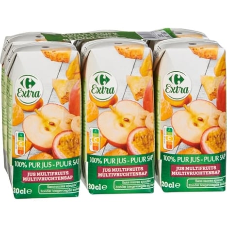 CARREFOUR KIDS Pur Jus Multifruits 6X20Cl
