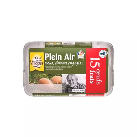 CARREFOUR Œufs de Poule Gabon Pack de 15