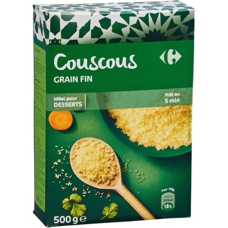 CARREFOUR Couscous Fin Traditional 500 g