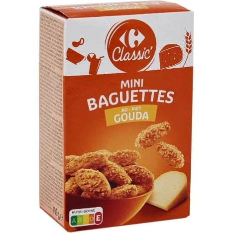 CARREFOUR Crackers au Gouda 100 g