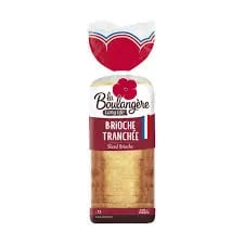 LA BOULANGÈRE Brioche Tranchée 500g Décongelé