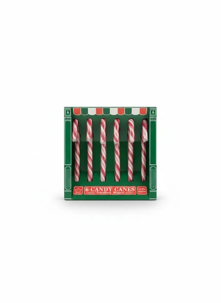 Cannes en Sucre d'Orge HAMLET Pink & White 85g