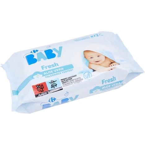 CARREFOUR BABY Lingettes Fresh Bb X72