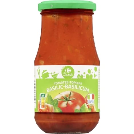 CARREFOUR Sauce Tomates au Basilic 420g