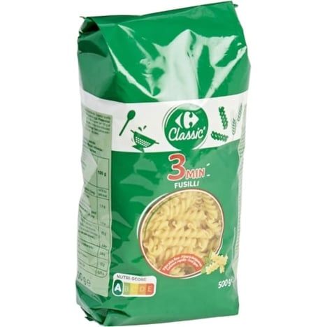 CARREFOUR Fusilli Cuisson Rapide 500 g