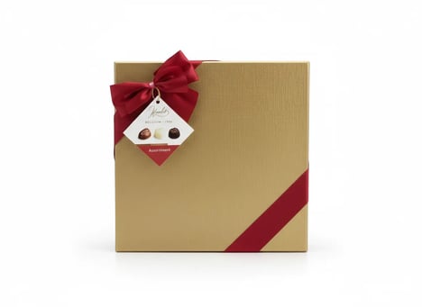 Chocolats HAMLET Carré d'Or Ruban Décoratif 250g