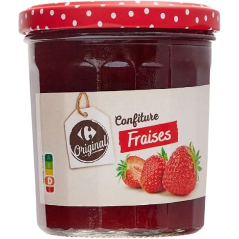 CARREFOUR Confiture de Fraise 370 g