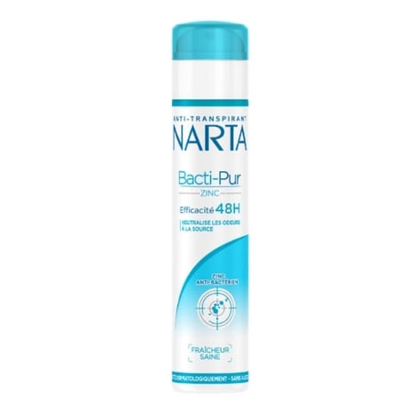 NARTA Déodorant Bacti-Pur Zinc Femme 200ml