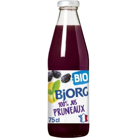 BJORG Jus de Pruneaux Bio 750 ml