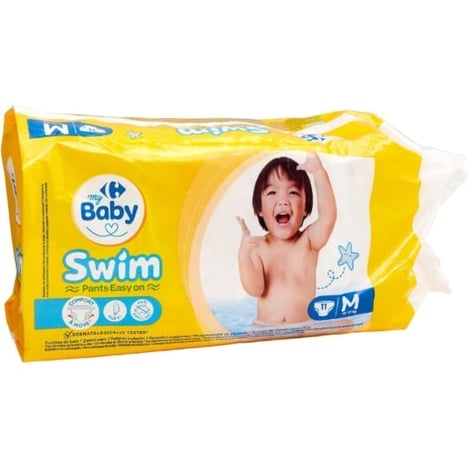 CARREFOUR BABY Culottes de Baignade Taille M Pack de 11