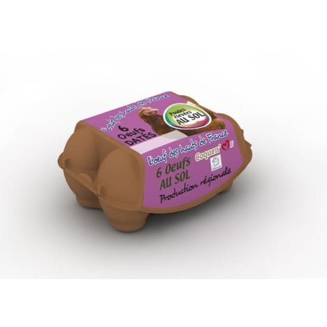 COCO N'TO Œufs Locaux Pack de 6 Calibre 60