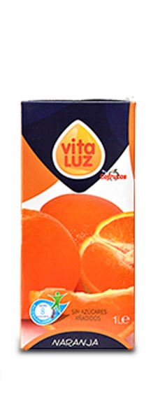VITALUZ Nectar d'Orange 20% Sans Sucre Sans Gluten 1 L
