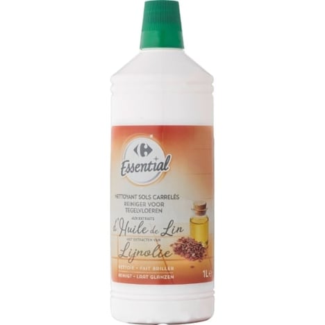 CARREFOUR Nettoyant Sol à l'Huile de Lin 1 L
