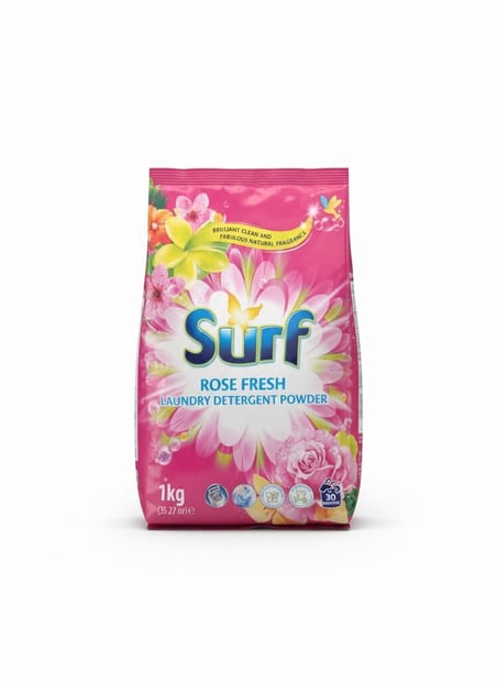 SURF Lessive en Poudre Rose Fresh 1kg