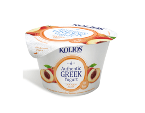 AUTHENTIC Yaourt Grec 0% Couche Pêches 150g