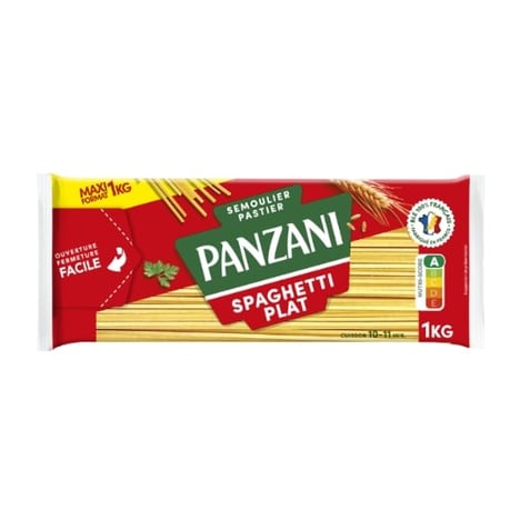 PANZANI Spaghetti Plats 1 kg
