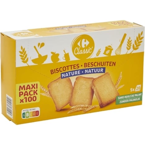 CARREFOUR Biscottes 800 g