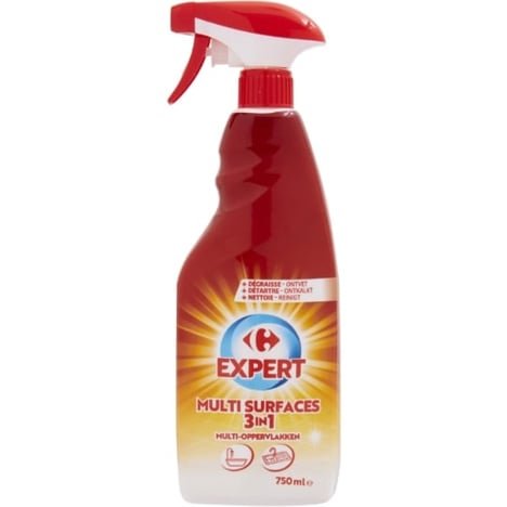 CARREFOUR Spray Nettoyant Cuisine & Salle de Bain 750 ml
