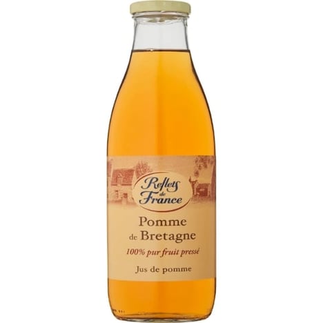 REFLET DE FRANCE Pur Jus de Pomme de Bretagne 1 L