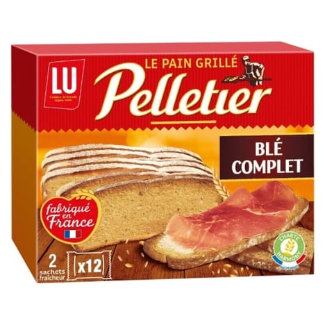 LU Pain Grillé Complet Standard 500 g