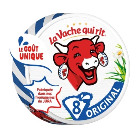 LA VACHE QUI RIT Fromage Pack de 8 Portions 140g