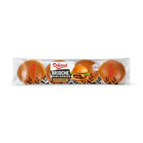 DULCESOL Mini Burger Brioche 8x20g