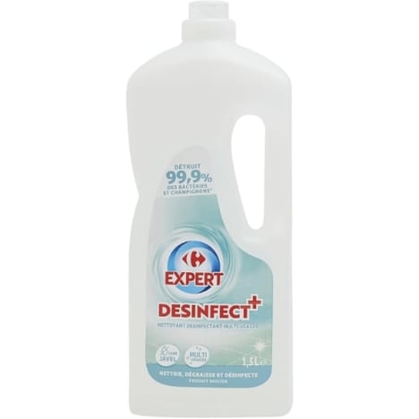 CARREFOUR Nettoyant Désinfectant Multi-Usage 1,25 L