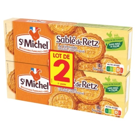 ST MICHEL Sable De Retz 2X120GR