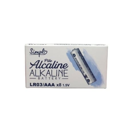 SIMPLY Piles LR03/AAA Lot de 8
