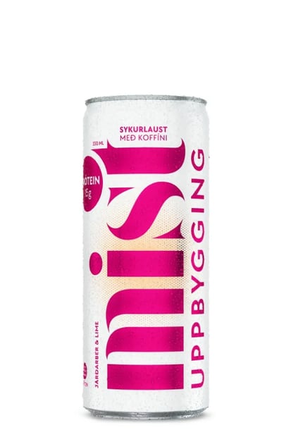 Mist Uppbygging Jarðarber & Lime 6x330ml