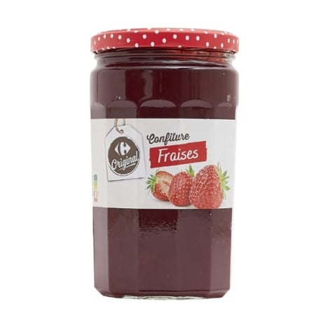 CARREFOUR Confiture de Fraises Extra 750 g