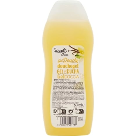 SIMPLY Gel Douche Parfum Vanille 500 ml