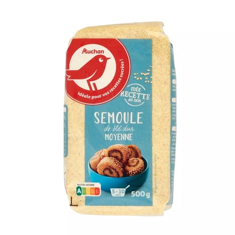 CARREFOUR Semoule de Blé Pur Moyenne 500 g
