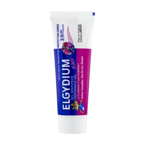 ELGYDIUM Dentifrice Kids Grenadine 3/6 Ans 50ml