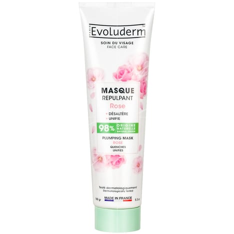 EVOLUDERM Masque Visage Rose 150 g