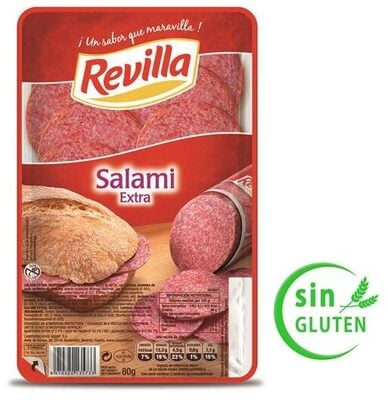 REVILLA Salami Extra Tranché 85g