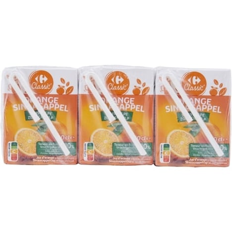 CARREFOUR Brique De Jus D Orange 6X20Cl