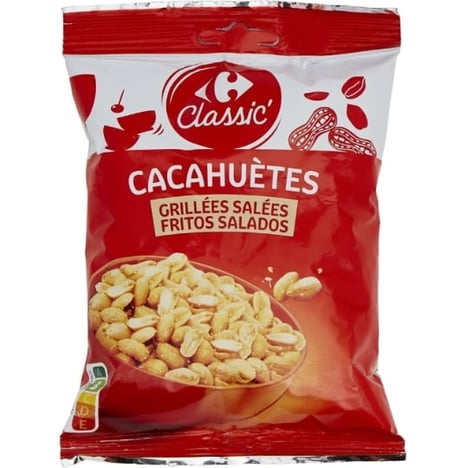 CARREFOUR Cacahuètes Grillées et Salées 250 g