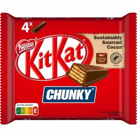 NESTLÉ KITKAT Chunky Quatro Pack de 20 160 g